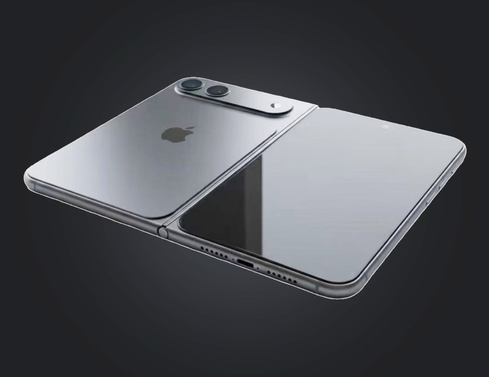 Primeiro iPhone dobrável Apple iPhone Duo oficial
