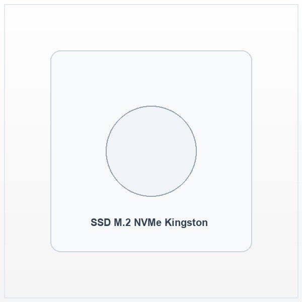SSD M.2 NVMe Kingston NV2 de 1TB com interface PCIe 4.0 x4
