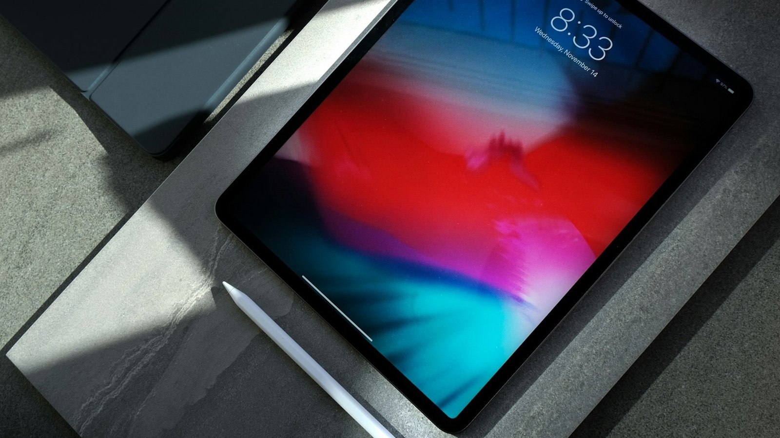 Fotografia de alta definição em estúdio referente ao artigo de tecnologia tablet